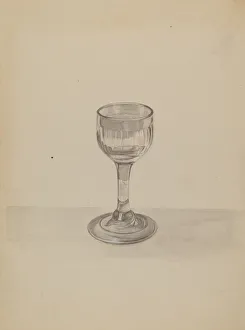 Glass, c. 1940. Creator: Gertrude Lemberg