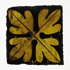 Glass Fragment, European, 15th century. Creator: Unknown