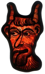 Glass Fragment, French, 1200-1215. Creator: Unknown