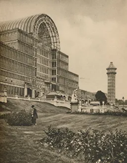 Sydenham Prints: Glass and Girders of the Crystal Palace at Sydenham, c1935. Creator: Donald McLeish