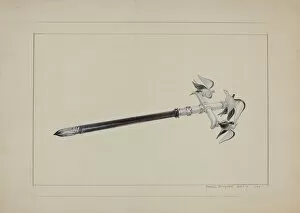 Amos C Collection: Glass Pen, 1935 / 1942. Creator: Amos C. Brinton