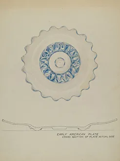 Glass Plate, c. 1936. Creator: Wellington Blewett