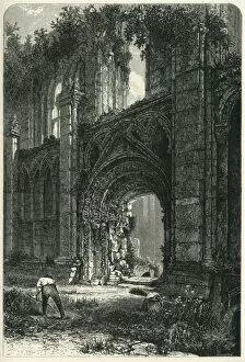 Henry Viii Gallery: Glastonbury Abbey, c1870