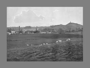Somerset Prints: Glastonbury and the Tor, c1900. Artist: Walter Tully