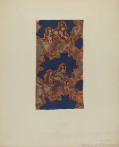 Glazed Chintz, c. 1937. Creator: Florence Stevenson