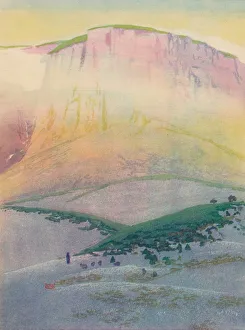 The Last Gleam, Corsica, c1920, (1928). Artist: William Giles