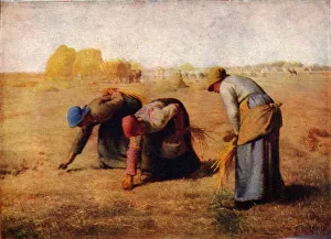 Gathering Prints: The Gleaners, 1857, (1911). Artist: Jean Francois Millet