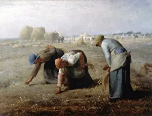 Gleaner Prints: The Gleaners, 1857. Artist: Jean Francois Millet