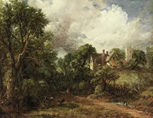 River Stour Prints: The Glebe Farm, 1827. Creator: John Constable