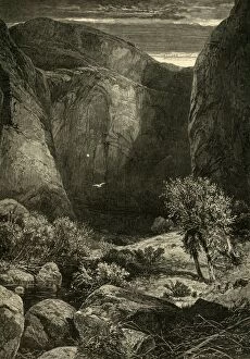 Colorado River Gallery: Glen Canon, 1874. Creator: W. J. Linton