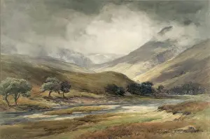 Changing Prints: In Glen Luibeg, Braemar, c1900-1924. Creator: George Russell Gowans