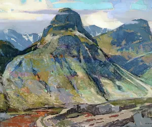 Oil On Board Prints: Glencoe, 1925-1949. Creator: John Guthrie Spence Smith