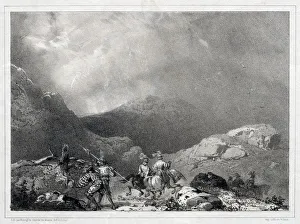 Richard Parkes Bonington British Prints: Glenfinlas, 1826. Creator: Richard Parkes Bonington (British, 1802-1828)