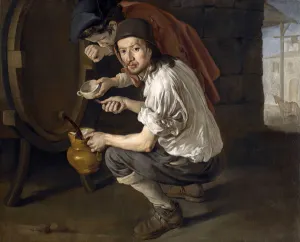 Milanese School Collection: Gli spillatori di vino (Wine Tapping)