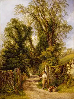 Frederick Henry Collection: A Glimpse of Wharfdale, Yorkshire, 1835-1886. Creator: Frederick Henry Henshaw