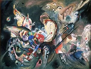 Rhythm Gallery: Gloomy. Composition Nr. 221, 1917. Artist: Kandinsky, Wassily Vasilyevich (1866-1944)