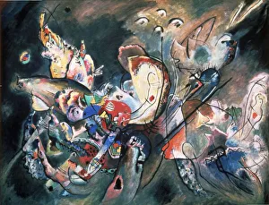 Rhythm Gallery: Gloomy. Composition Nr. 221, 1917. Artist: Kandinsky, Wassily Vasilyevich (1866-1944)