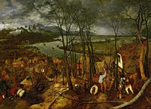 The Gloomy Day (Early Spring), 1565. Artist: Bruegel (Brueghel), Pieter, the Elder (ca 1525-1569)