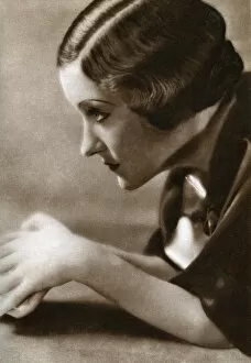 Gloria Swanson, American actress, 1933