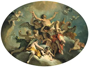 The Glorification of St Sebastian, late 17th / early 18th century. Artist: Sebastiano Ricci