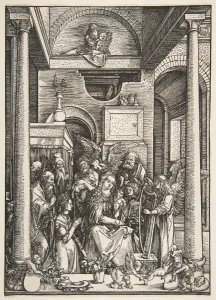 Glory Prints: The Glorification of the Virgin, from The Life of the Virgin, ca. 1502