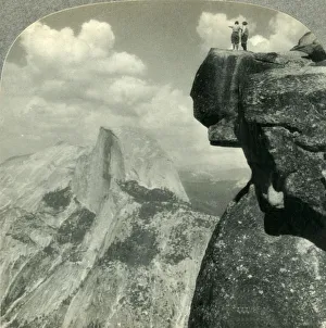 Yosemite Point Prints: The Glorious Yosemite Valley, from Glacier Point, California, c1930s. Creator: Unknown