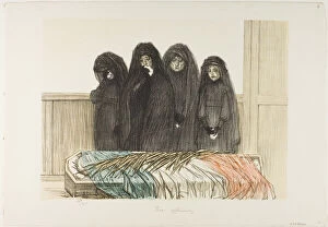 Mourning Collection: Glory, 1915. Creator: Theophile Alexandre Steinlen