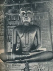 Bangkok Prints: Glory of the Central Shrine in the Wat Suthat, Bangkok, c1935. Artist: ENA