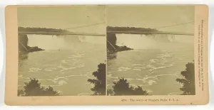 The Glory of Niagara Falls, U. S. A. 1886. Creator: BW Kilburn