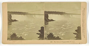Benjamin West Kilburn Gallery: The Glory of Niagara Falls, U.S.A. 1886. Creator: BW Kilburn