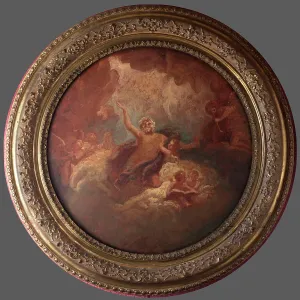 Glory Prints: Glory of Saint Jerome, 1704. Creator: Bon Boullogne