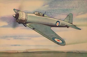 Pilot Prints: Gloster F. 5 / 34 Fighter Monoplane, c1944. Creator: Unknown