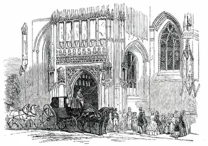 Gloucester Cathedral - the Porch, 1850. Creator: Unknown