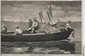 Gloucester Harbor, 1873. Creator: Winslow Homer (American, 1836-1910)