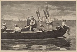 Gloucester Harbor, published 1873. Creator: Winslow Homer