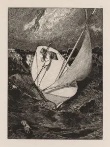 1857 1920 Prints: A Glove: The Rescue, 1880. Creator: Max Klinger (German, 1857-1920)