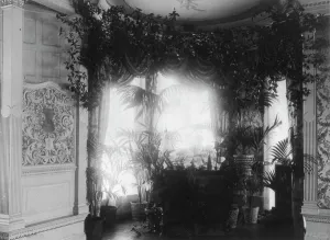 Cyanotypes 1900 Gmgpc Prints: Glover House, Washington, D.C.(?), 1900?. Creator: Frances Benjamin Johnston