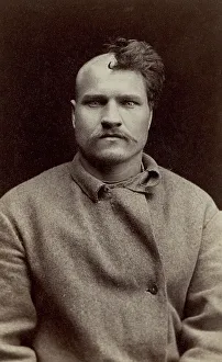 Yenisey Siberia Russia Prints: Glyanzo Osip - exiled convict, 1899. Creator: AK Keppel