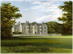 Fawcett Prints: Glynde Place, Sussex, home of Viscount Hampden, c1880