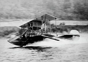 Aeronaut Prints: G.M. Heckscher's Curtiss Flying Boat [60 m