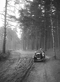 GN of C Finch taking part in the JCC General Efficiency Trial, Oxshott Woods, Surrey, 1923