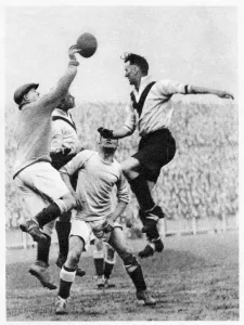 Jumping Prints: Goalmouth action at Clapton Orient, London, 1926-1927
