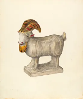 Goat, c. 1940. Creator: Mina Lowry