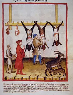 Goat meat, 14th century. Creator: Unknown