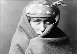 Many Goat's son, c1904. Creator: Edward Sheriff Curtis