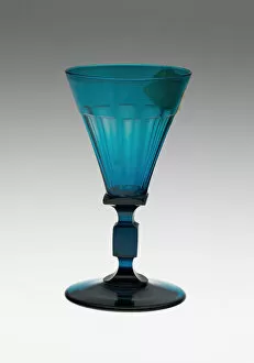 Bohemian Collection: Goblet, Bohemia, Mid 18th century. Creator: Unknown