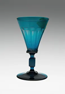 Czechoslovakian Gallery: Goblet, Bohemia, Mid 18th century. Creator: Unknown