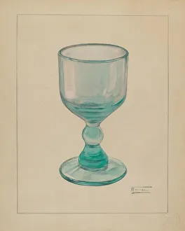 Frank Fumagalli Prints: Goblet, c. 1936. Creator: Frank Fumagalli