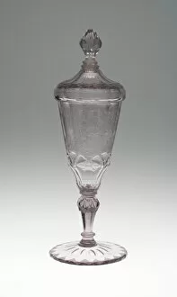 Goblet with Cover, Silesia, c. 1750. Creator: Christopher Gottfried Schneider