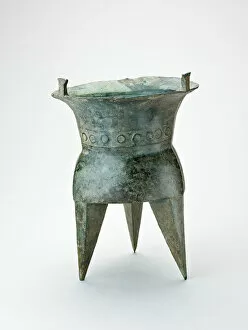 Goblet, Erligang period or Early Shang dynasty, 16th/mid-15th centry BC. Creator: Unknown